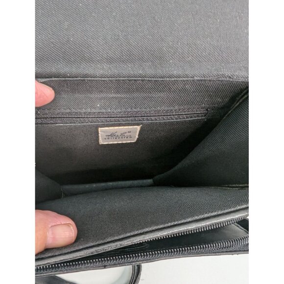 Kathie Lee Collection Black Handbag Crossbody Bag Style KL7306084V - Picture 7 of 10